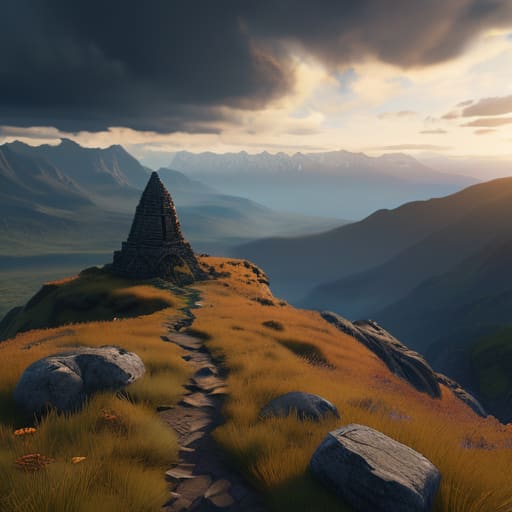 Beyond the Map Landmark Based Navigation and World Building Techniques