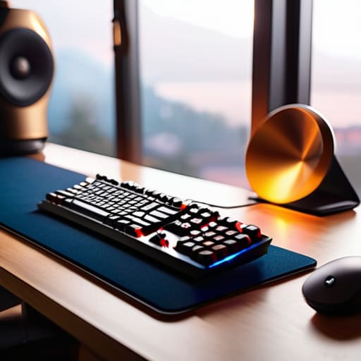 Functional and essential gaming setup elements.
