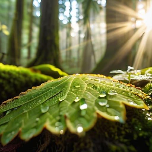 Promoting environmental awareness through nature's advantages.