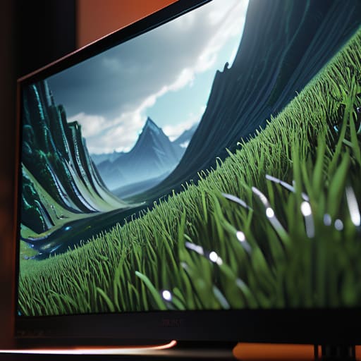 Comparing different gaming monitor resolution options.