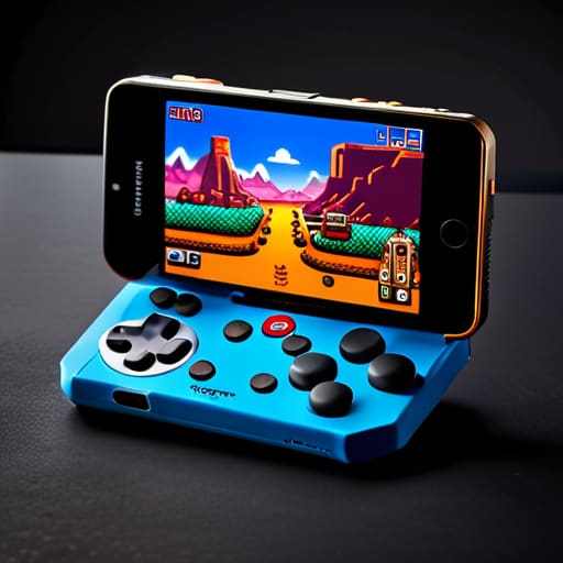 The evolution of handheld gaming consoles.